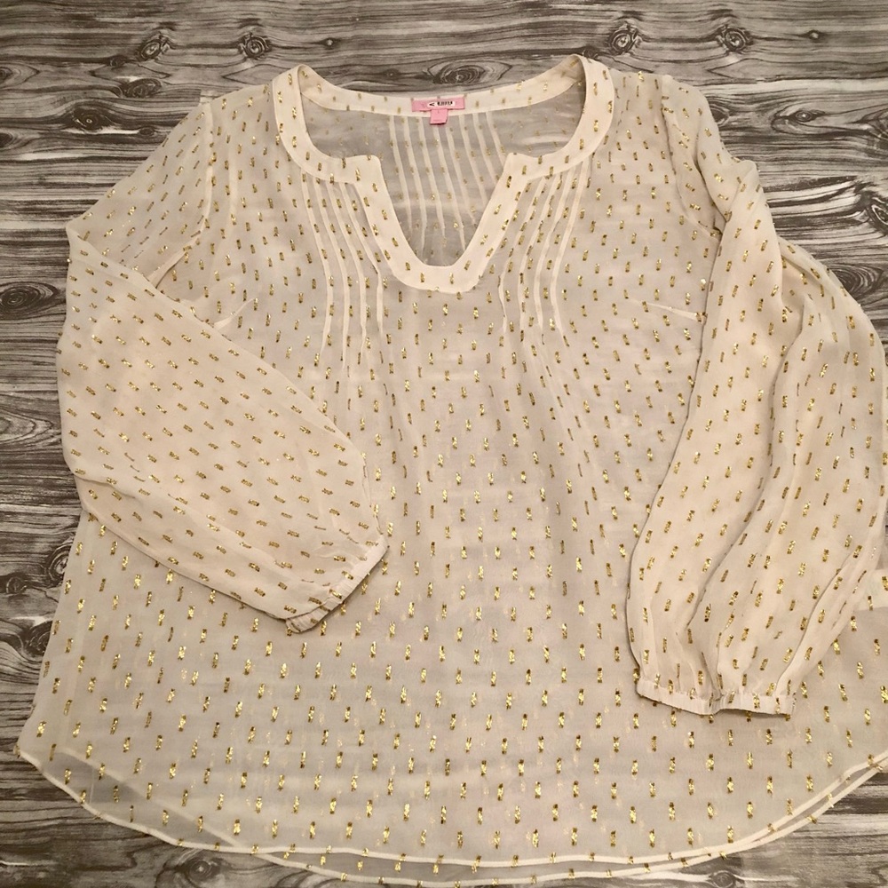 Lilly Pulitzer Silk Top Large